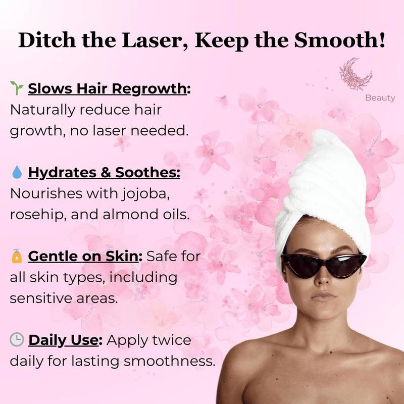 ✨ Cheemex Beauty ,Instant Hair Removal Oil for Soft, Smooth, Touchable Skin,Smooth & Soft Hair Removal Oil for Long-Lasting Results