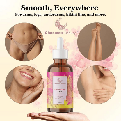 ✨ Cheemex Beauty ，Instant Hair Removal Oil  for Soft, Smooth, Touchable Skin，Smooth & Soft Hair Removal Oil for Long-Lasting Results