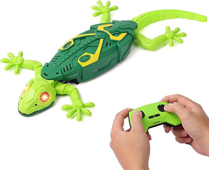 🔥🔥Wall Climbing Lizard,Wall Crawler Robot Gecko Remote Control,Floor Ceiling Crawling Electric Lizard Rc Car Toy