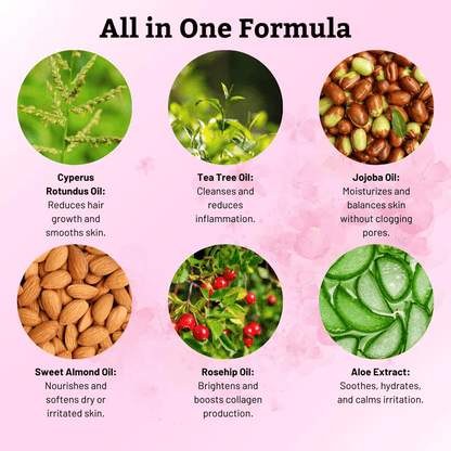 ✨ Cheemex Beauty ，Instant Hair Removal Oil  for Soft, Smooth, Touchable Skin，Smooth & Soft Hair Removal Oil for Long-Lasting Results